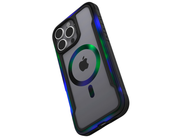 Чехол Raptic Shield 2.0 для Apple iPhone 16 pro max (черный, пластиковый/гелевый, MagSafe)