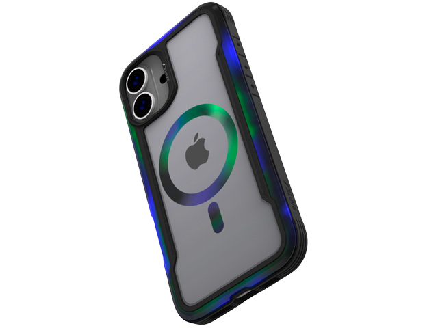 Чехол Raptic Shield 2.0 для Apple iPhone 16 (черный, пластиковый/гелевый, MagSafe)