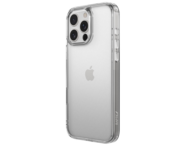 Чехол Raptic ClearVue для Apple iPhone 16 pro max (прозрачный, пластиковый/гелевый)