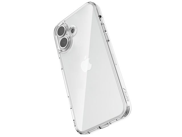 Чехол Raptic ClearVue для Apple iPhone 16 (прозрачный, пластиковый/гелевый)