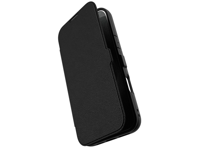 Чехол Raptic Urban Folio для Apple iPhone 16 pro max (черный, кожаный, MagSafe)