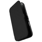 Чехол Raptic Urban Folio для Apple iPhone 16 (черный, кожаный, MagSafe)