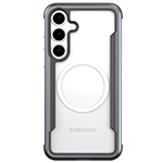 Чехол Raptic Defense Shield для Samsung Galaxy S25 (черный, маталлический, MagSafe)