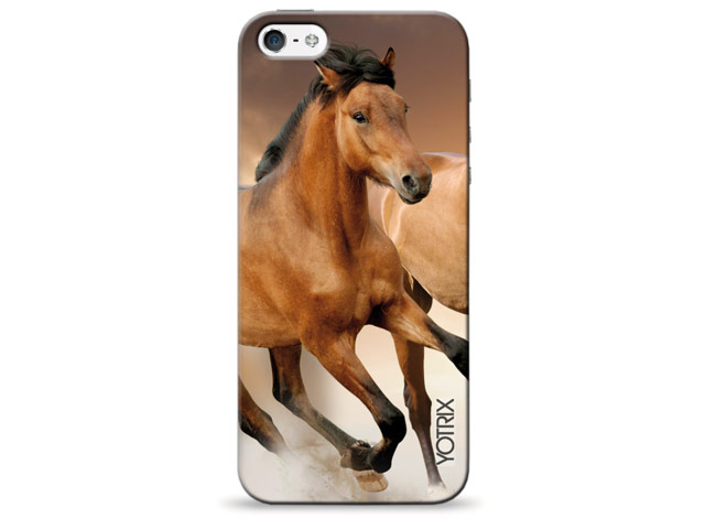 Чехол Yotrix ArtCase для Apple iPhone 5/5S (рисунок #4877, пластиковый)