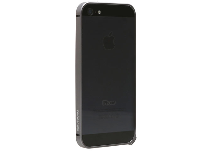 Чехол X-doria Bump Gear Case для Apple iPhone 5/5S (черный, маталлический)