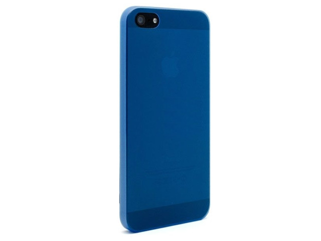 Чехол WhyNot Ultrathin Case для Apple iPhone 5/5S (синий, пластиковый) (NPG)