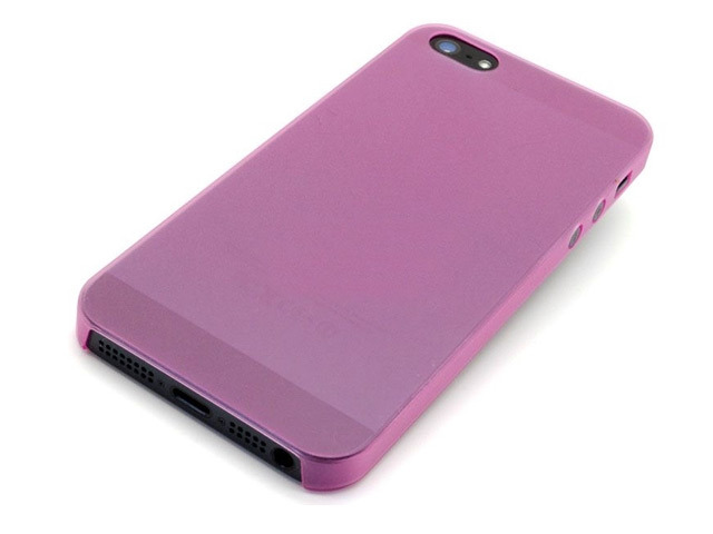 Чехол WhyNot Ultrathin Case для Apple iPhone 5/5S (розовый, пластиковый) (NPG)