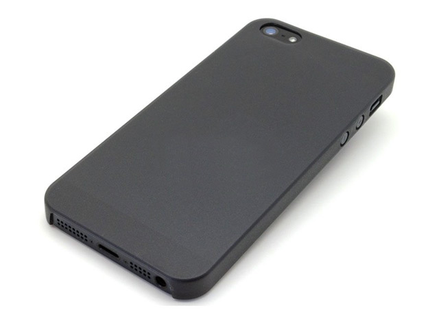 Чехол WhyNot Ultrathin Case для Apple iPhone 5/5S (черный, пластиковый) (NPG)