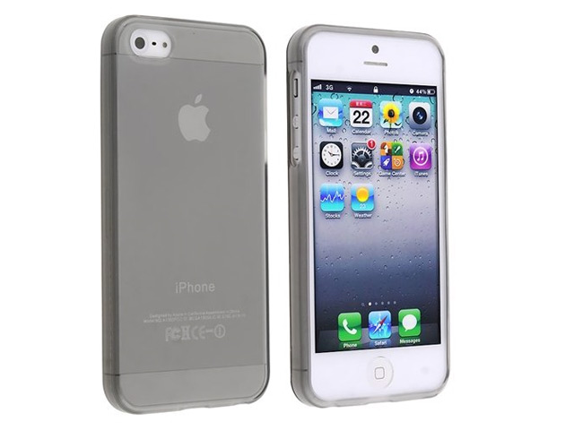 Чехол WhyNot Soft Case для Apple iPhone 5/5S (черный, гелевый) (NPG)