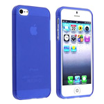 Чехол WhyNot Soft Case для Apple iPhone 5/5S (синий, гелевый) (NPG)