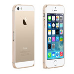 Чехол Yotrix BumperCase для Apple iPhone 5/5S (золотистый, алюминиевый)