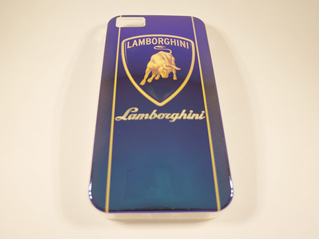 Чехол Yotrix CreativeCase для Apple iPhone 5/5S (Lamborghini, гелевый) (NPG)