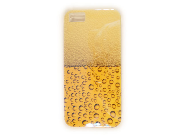 Чехол Yotrix CreativeCase для Apple iPhone 5/5S (Beer, гелевый) (NPG)