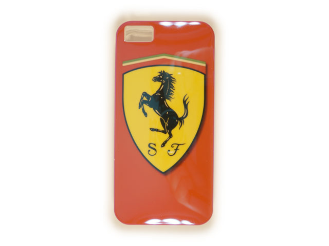 Чехол Yotrix CreativeCase для Apple iPhone 5/5S (Ferrari, гелевый) (NPG)