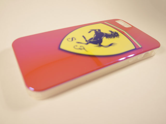 Чехол Yotrix CreativeCase для Apple iPhone 5/5S (Ferrari, гелевый) (NPG)