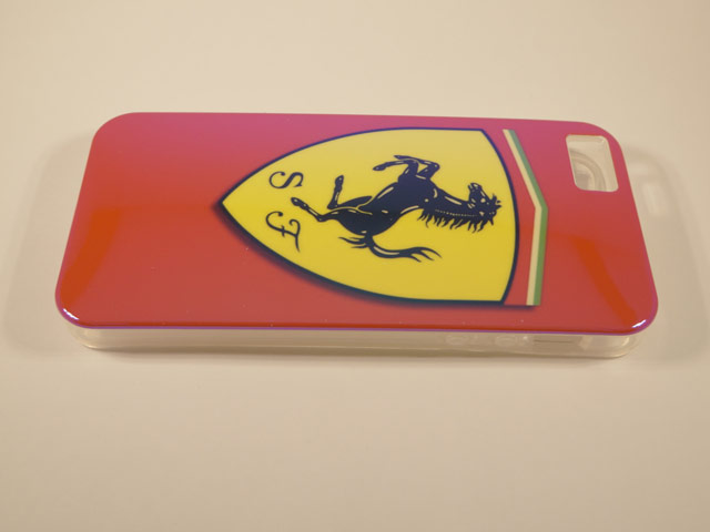 Чехол Yotrix CreativeCase для Apple iPhone 5/5S (Ferrari, гелевый) (NPG)