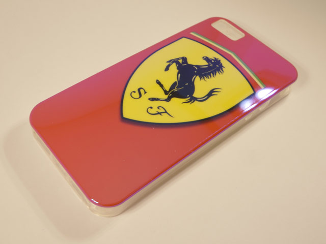 Чехол Yotrix CreativeCase для Apple iPhone 5/5S (Ferrari, гелевый) (NPG)