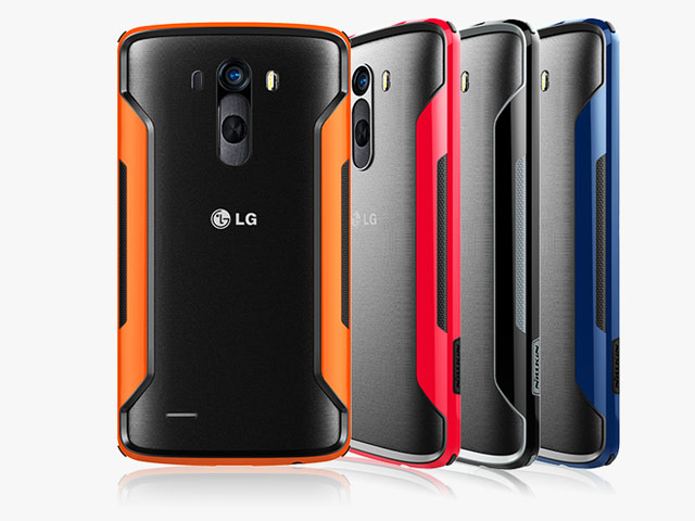 Чехол Nillkin Armor-Border series для LG G3 D850 (красный, пластиковый)