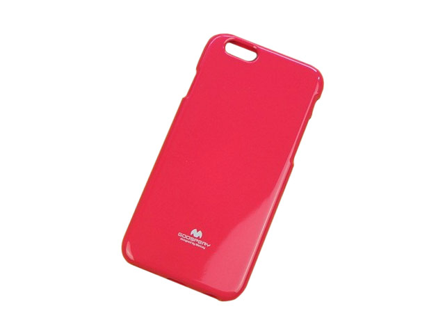 Чехол Mercury Goospery Jelly Case для Apple iPhone 6 (малиновый, гелевый)