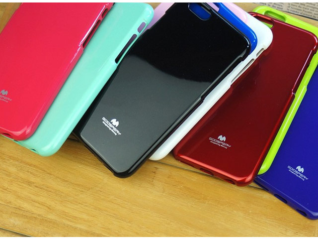 Чехол Mercury Goospery Jelly Case для Apple iPhone 6 (малиновый, гелевый)