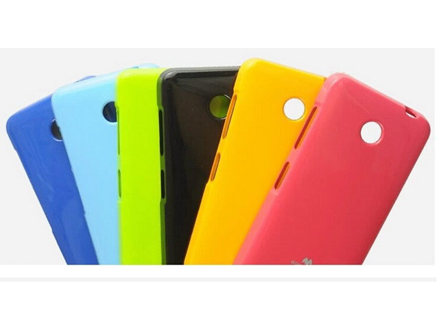 Чехол Mercury Goospery Jelly Case для Nokia Lumia 630 (зеленый, гелевый)