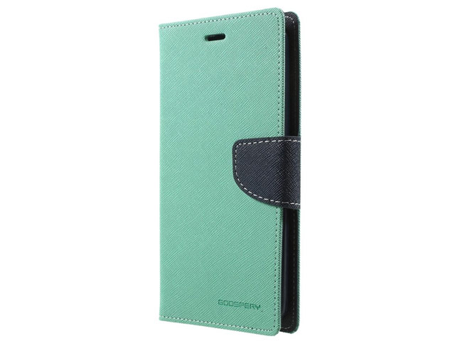 Чехол Mercury Goospery Fancy Diary Case для LG G Pro 2 D838 (голубой, кожаный)