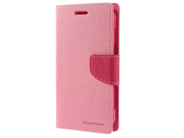 Чехол Mercury Goospery Fancy Diary Case для Samsung Galaxy S5 Active SM-G870 (розовый, кожаный)