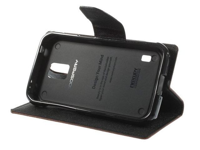 Чехол Mercury Goospery Fancy Diary Case для Samsung Galaxy S5 Active SM-G870 (розовый, кожаный)