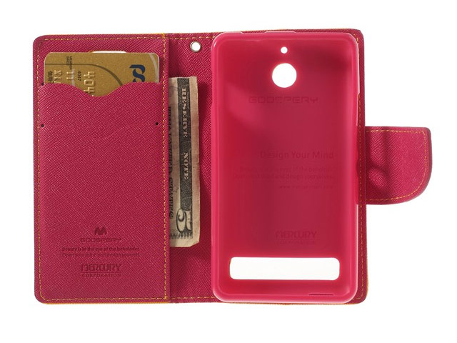 Чехол Mercury Goospery Fancy Diary Case для Sony Xperia E1 (зеленый, кожаный)