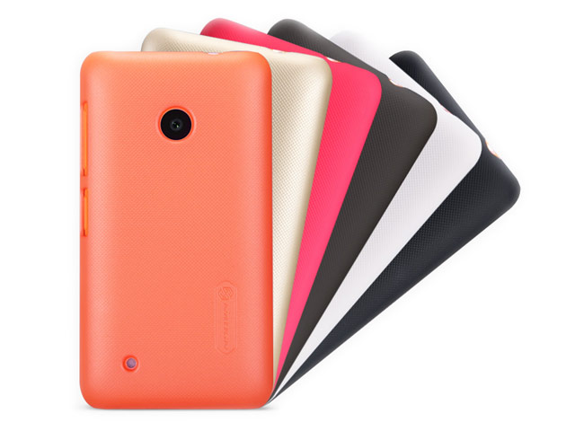 Чехол Nillkin Hard case для Nokia Lumia 530 (оранжевый, пластиковый)