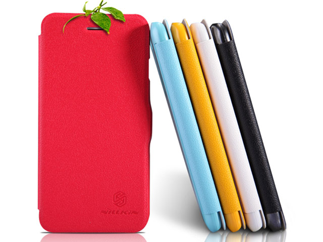 Чехол Nillkin Fresh Series Leather case для Apple iPhone 6 (черный, кожаный)