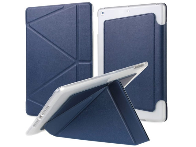 Чехол Yotrix SlimCase для Apple iPad Air (синий, кожаный)