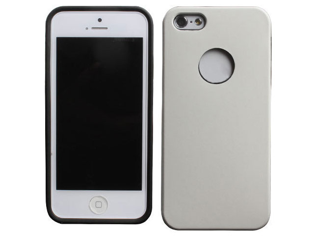 Чехол Yotrix SnapCase для Apple iPhone 5/5S (белый, кожаный)