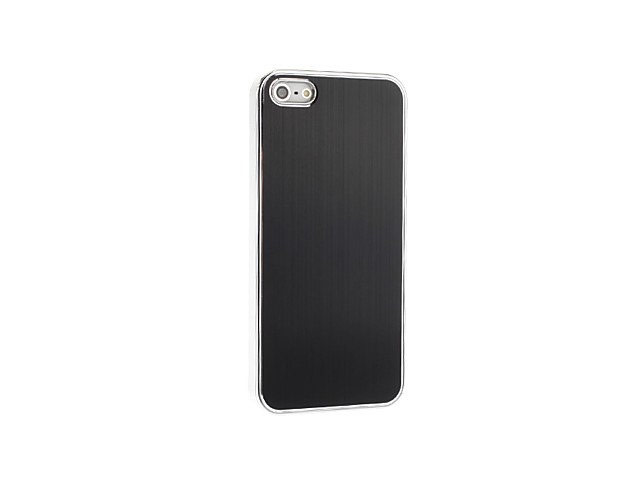 Чехол Yotrix MetalCase для Apple iPhone 5/5S (черный, алюминиевый)