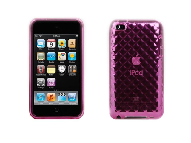 Чехол Momax i-Crystal Case 2 для Apple iPod touch (4th gen) (розовый)