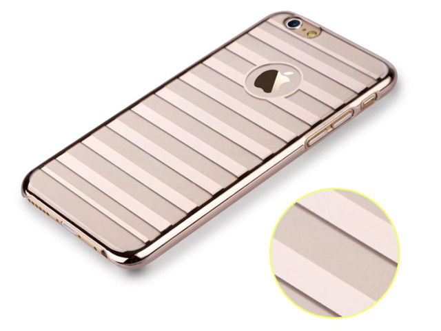 Чехол Vouni Parallel case для Apple iPhone 6 plus (золотистого, пластиковый)