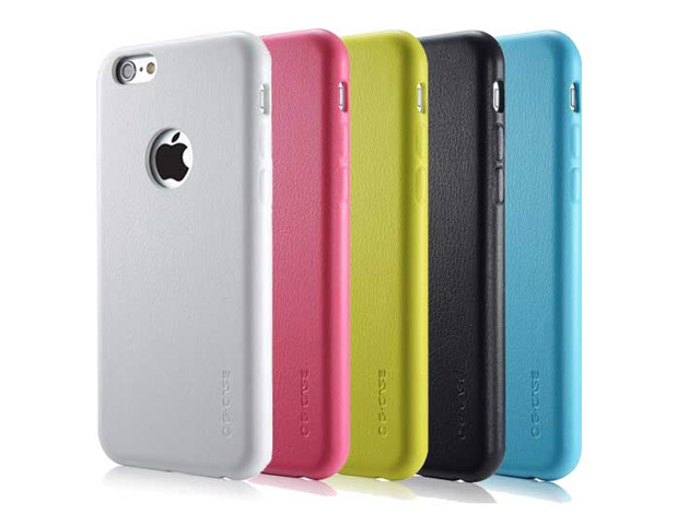 Чехол G-Case Noble Series для Apple iPhone 6 (желтый, кожаный)