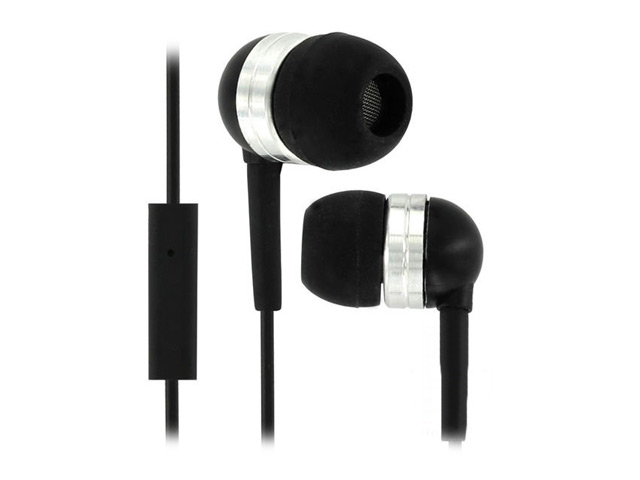 Наушники Wallytech Superior Earphones WHF-065 (черные, пульт/микрофон, 6-23000 Гц, 10 мм)