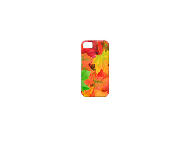 Чехол Seedoo Seasons Autumn для Apple iPhone 5/5S (с рисунком, пластиковый)