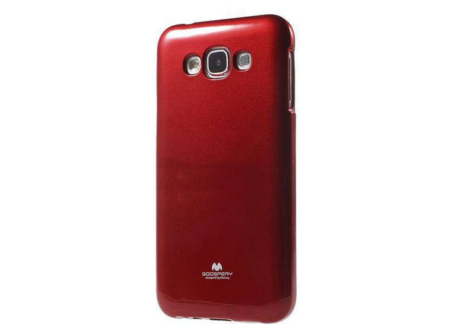 Чехол Mercury Goospery Jelly Case для Samsung Galaxy E7 SM-E700 (красный, гелевый)