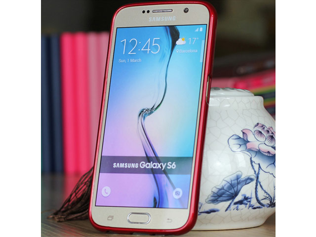 Чехол Mercury Goospery Jelly Case для Samsung Galaxy S6 SM-G920 (фиолетовый, гелевый)