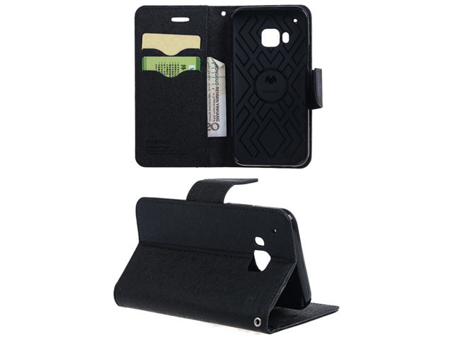 Чехол Mercury Goospery Fancy Diary Case для HTC One M9 (красный, винилискожа)