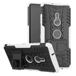 Чехол Yotrix Shockproof case для Sony Xperia XZ3 (белый, пластиковый)